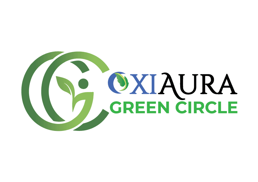 Oxiaura Green Circle logo